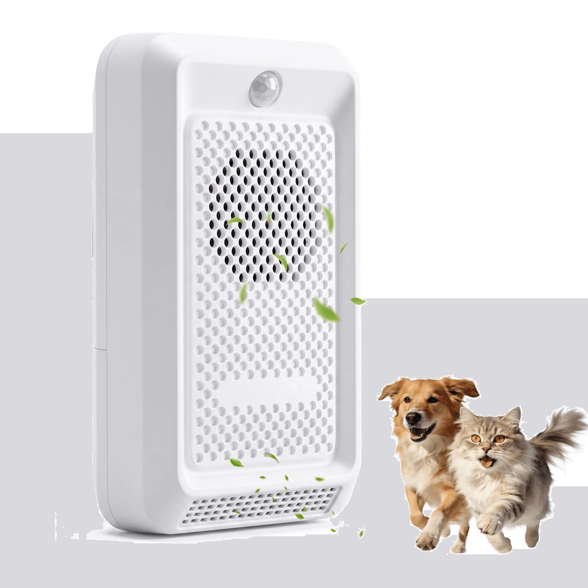 Cat Litter Deodorizer - White ABS Rechargeable Pet Odor Eliminator With 30dB Quiet Internal Circulation And Advanced Pod - For Smart Kitty Boxes In Homes Closets And Bathrooms