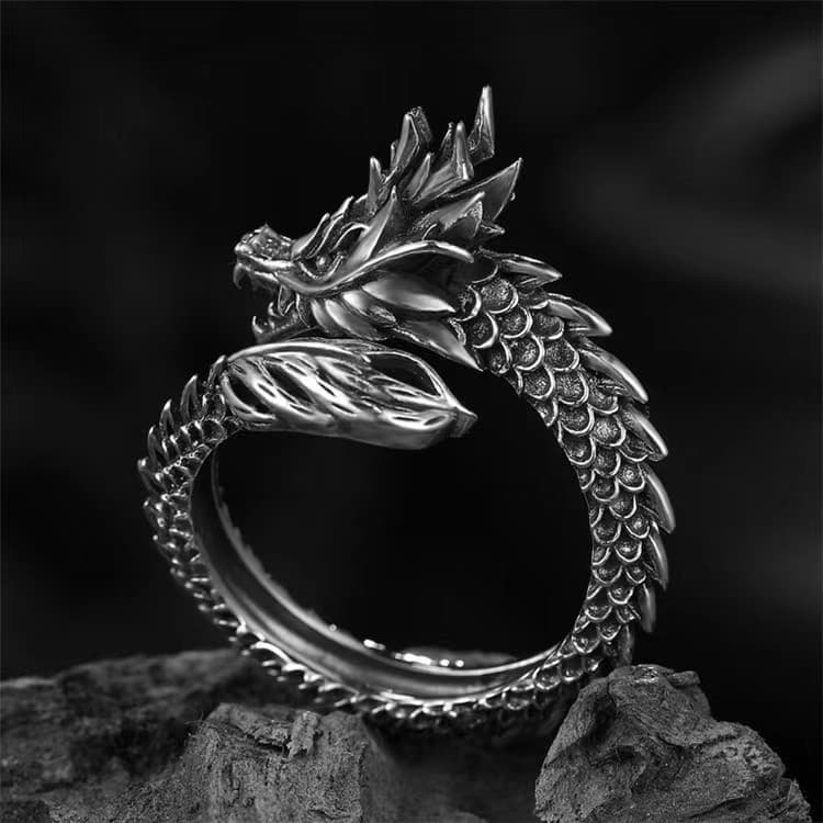 Vintage Dragon Ring