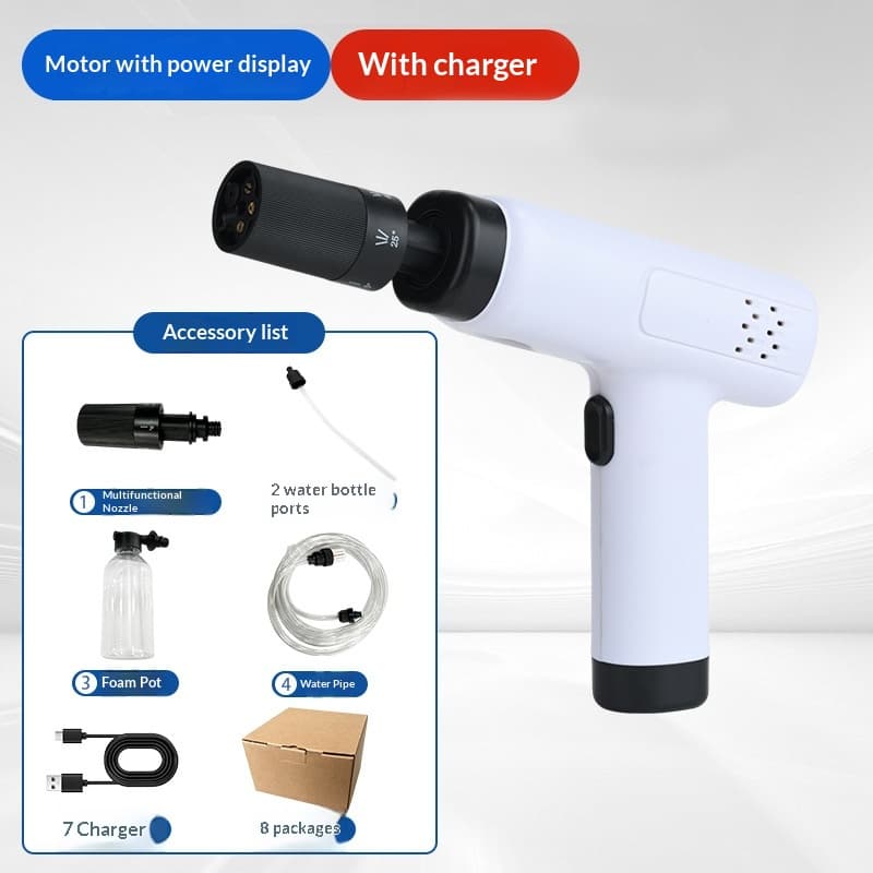 Cordless High Pressure Car Wash Gun