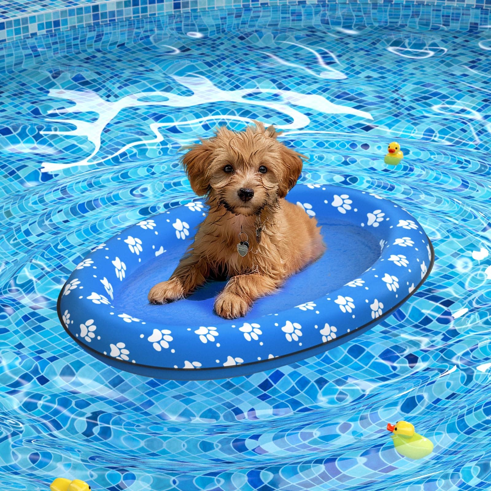Inflatable Dog Swimming Float