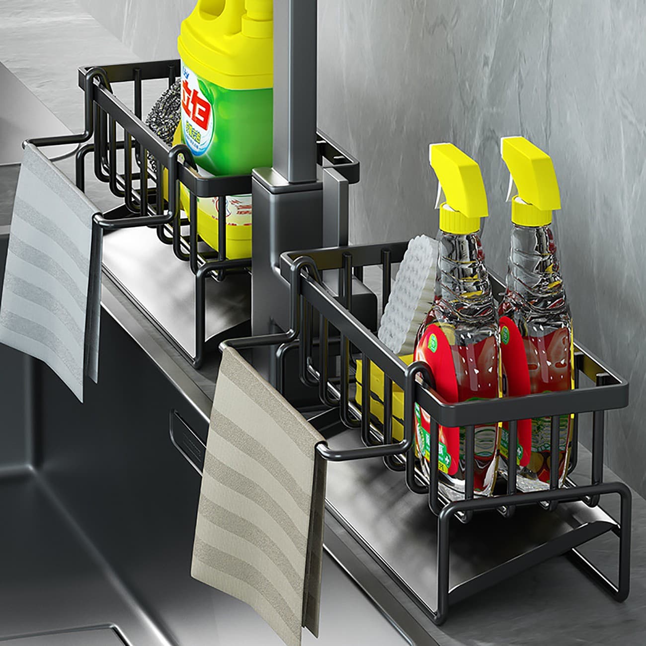 Kitchen Sink Caddy Organizer