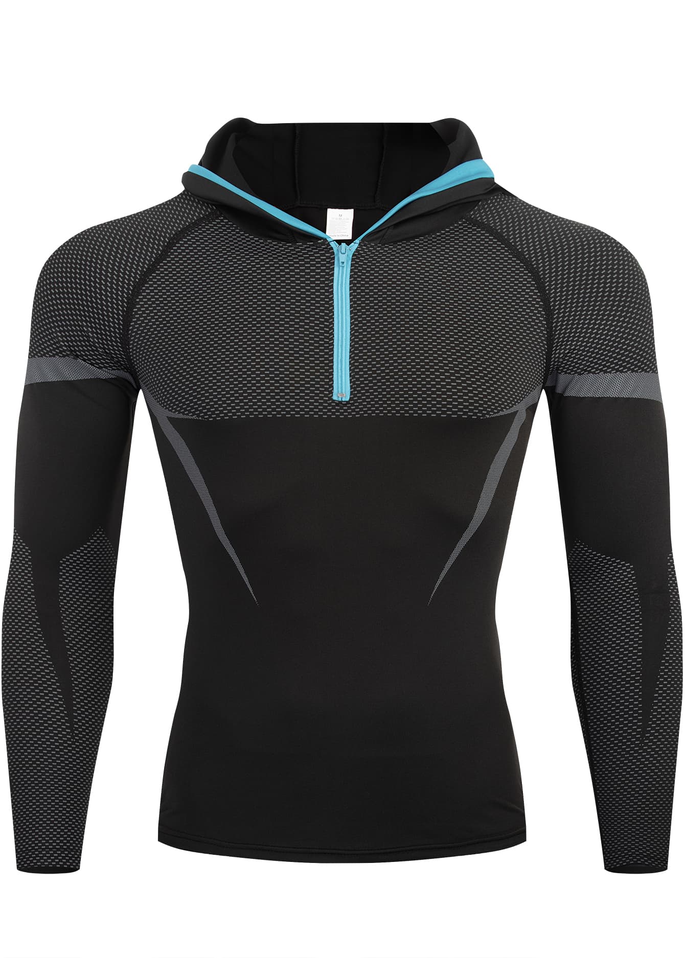 Men's Half Zip Compression Shirt