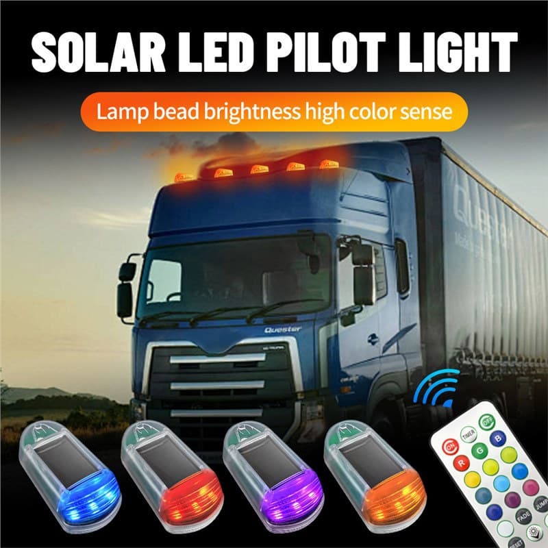 Solar Roof Warning Light