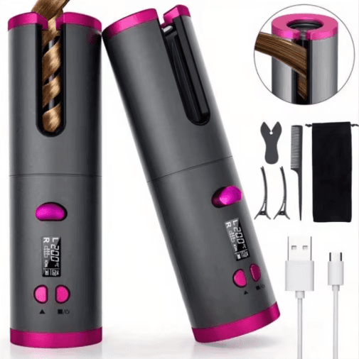 Cordless Auto Curling Iron