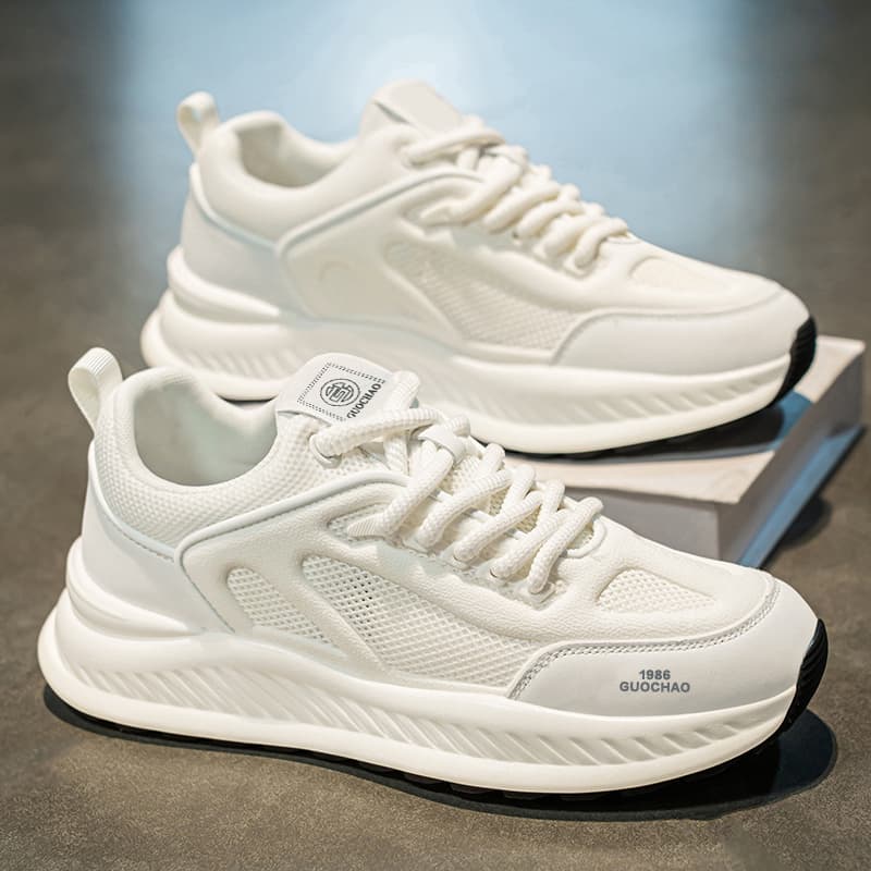 Hollow Mesh Height Increasing Sneakers