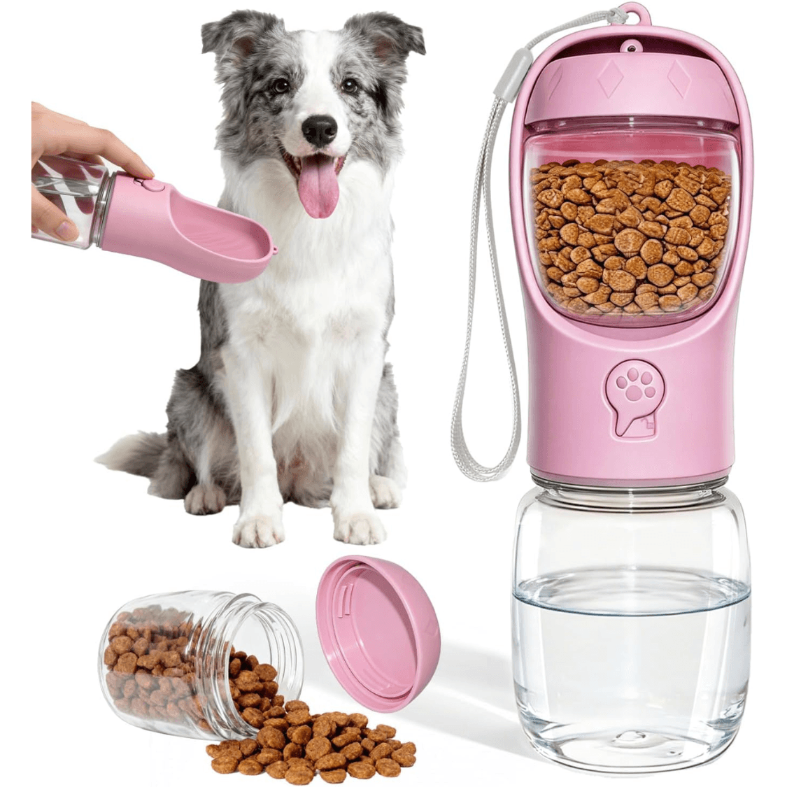 Portable Dog Water Bottle Combo