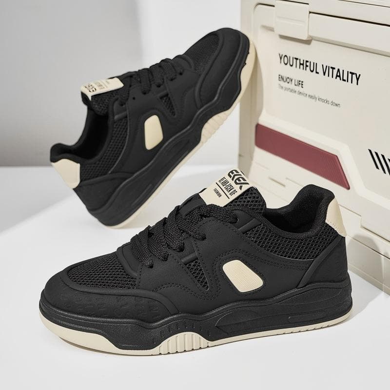 Breathable Mesh Skate Sneakers