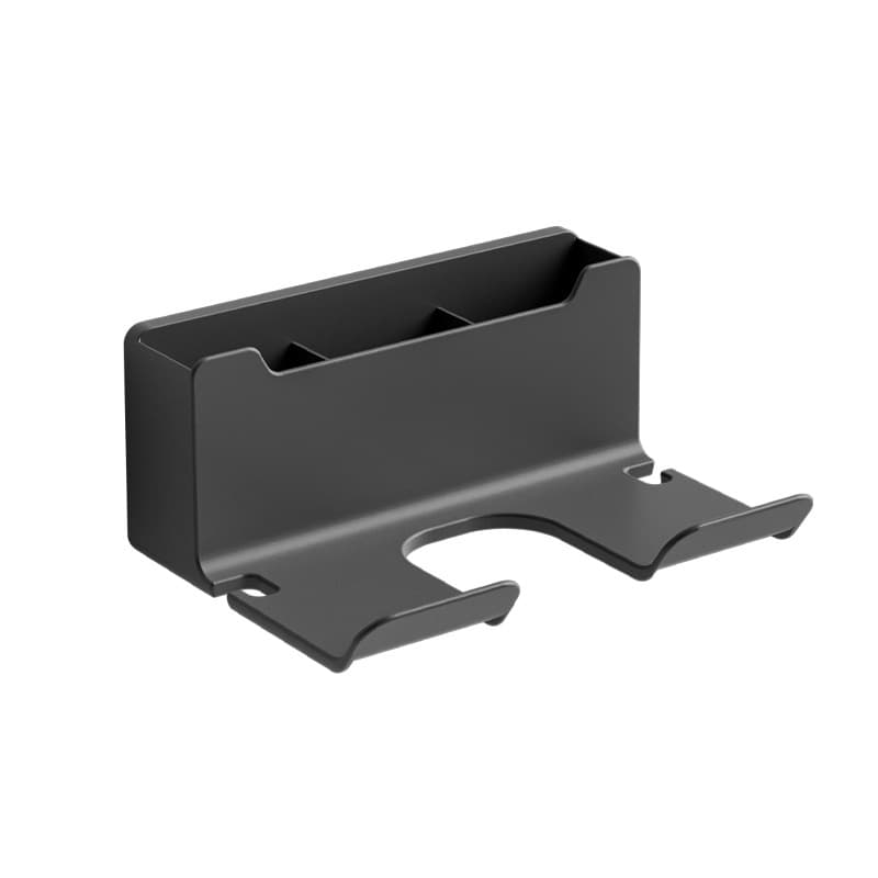 Wall-Mounted Hair Dryer Rack