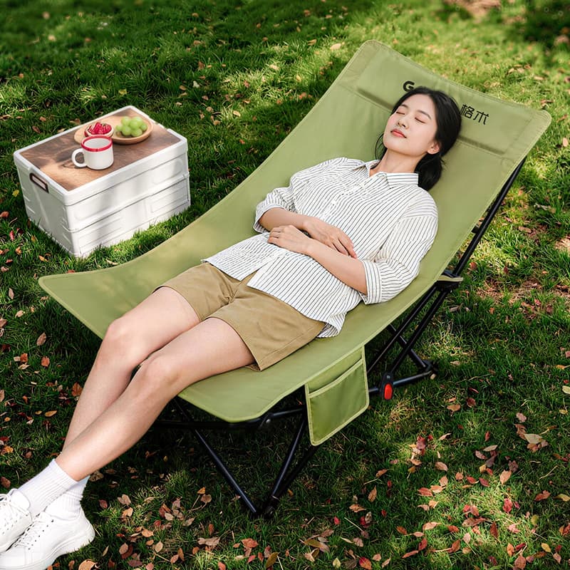 Reclining Folding Camp Chair