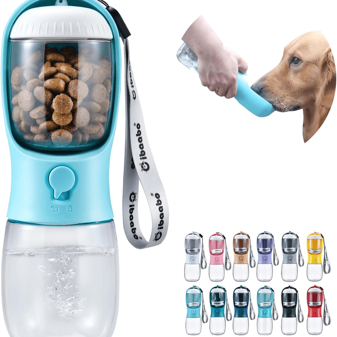 Portable Pet Water Bottle Dispenser