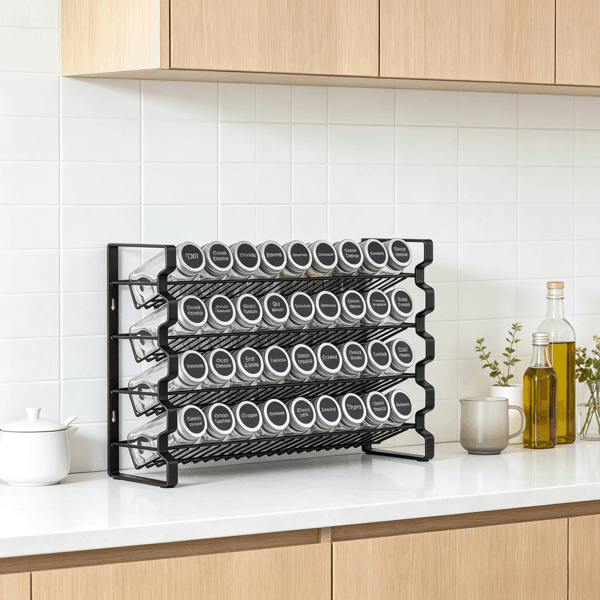Complete Spice Rack Organizer