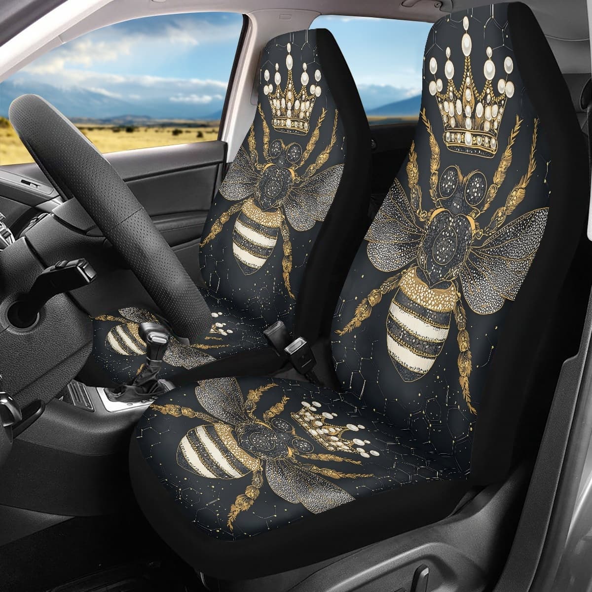 Honeybee Front Car Seat Covers