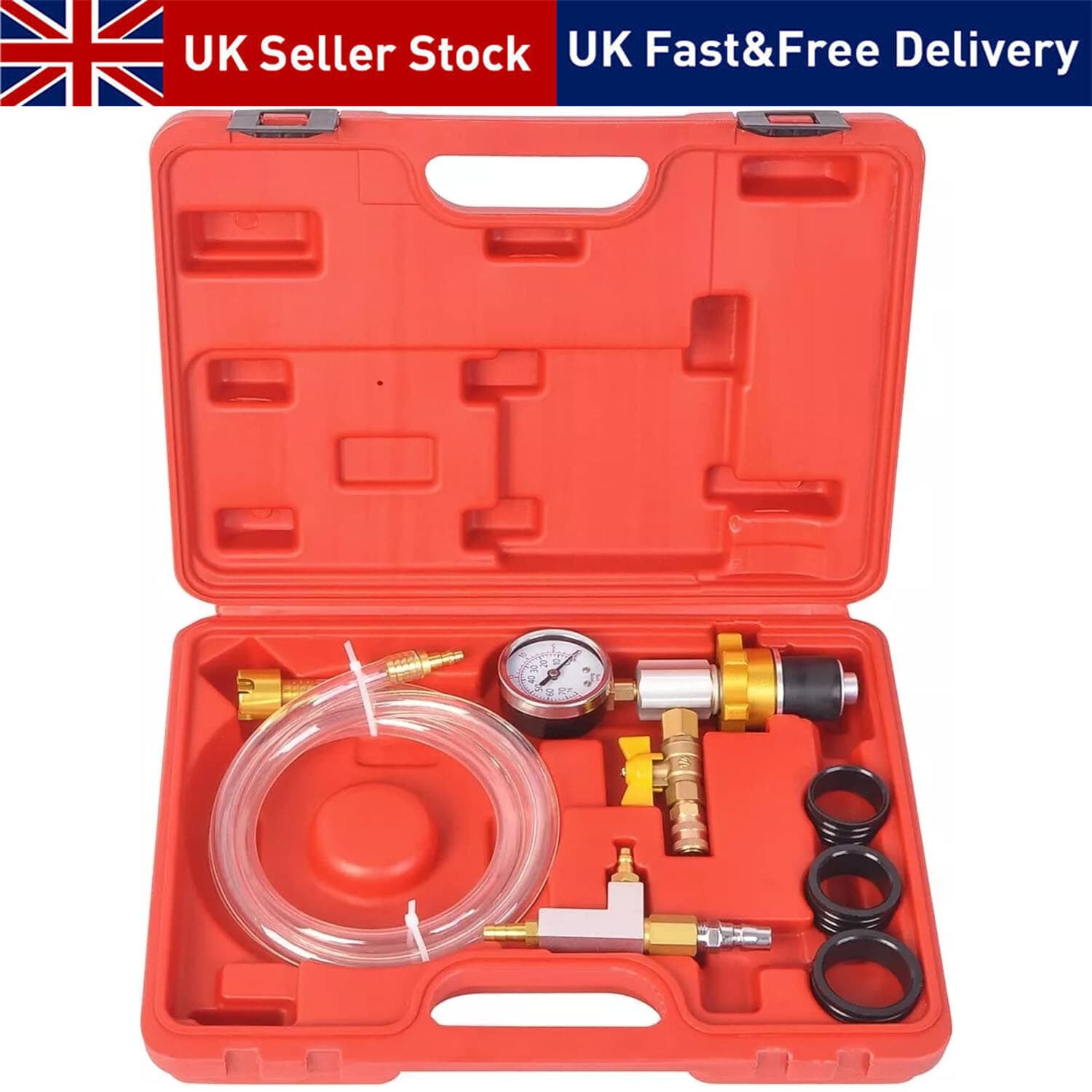 Radiator Vacuum Purge Gauge Tool