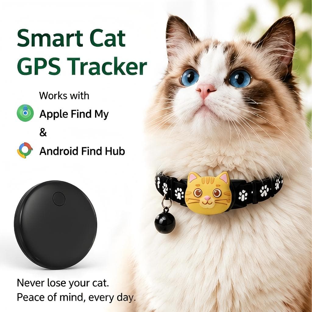 Cat GPS Tracker Waterproof Locator