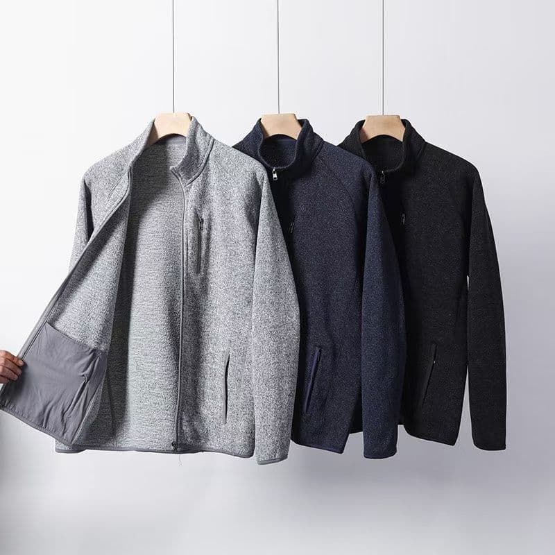 Men's Knit Fleece Thermal Jacket