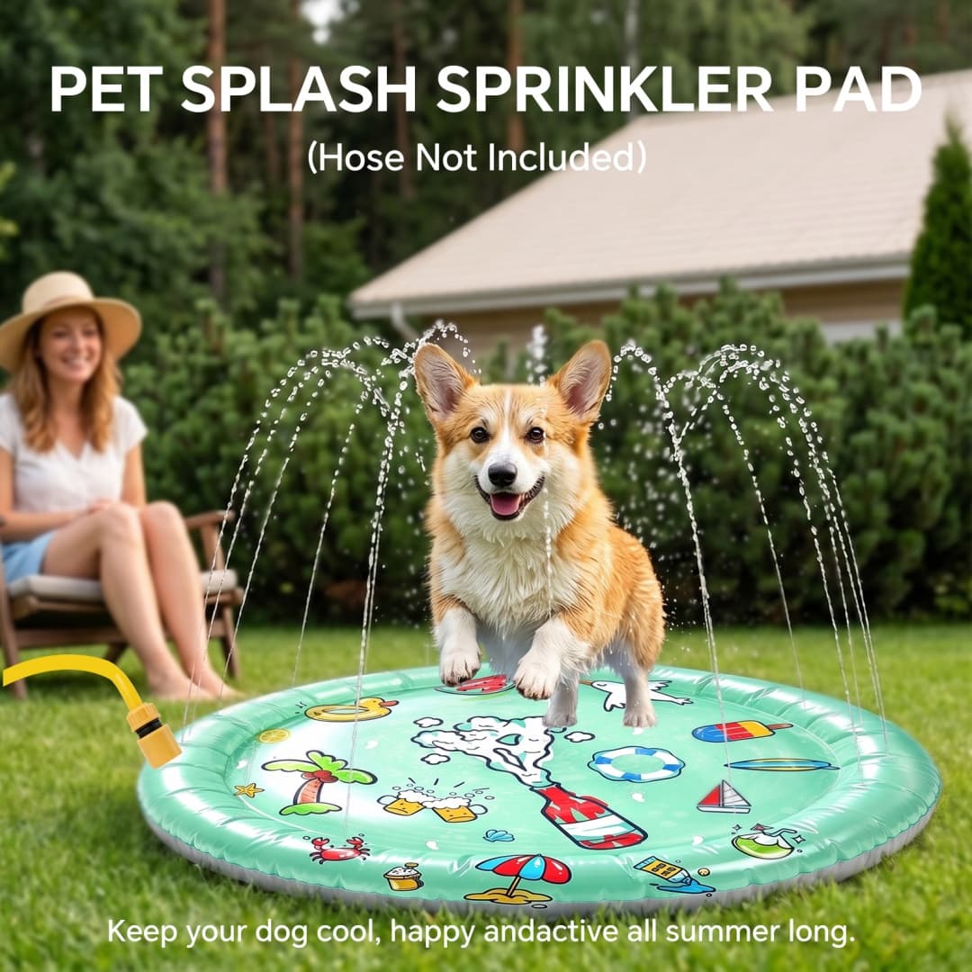 Summer Celebration Pet Fountain Pad