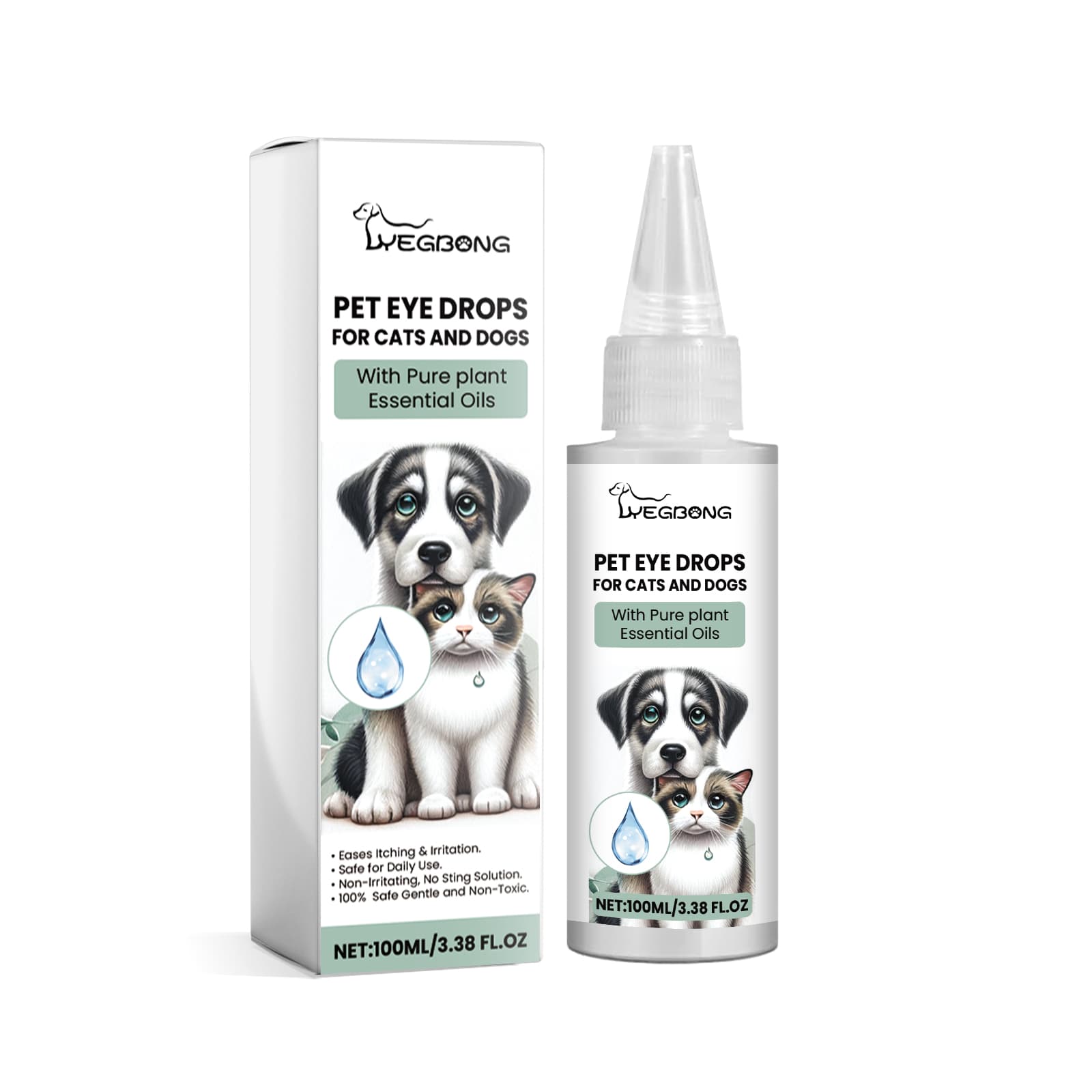 Pet Eye Drops With Honeysuckle