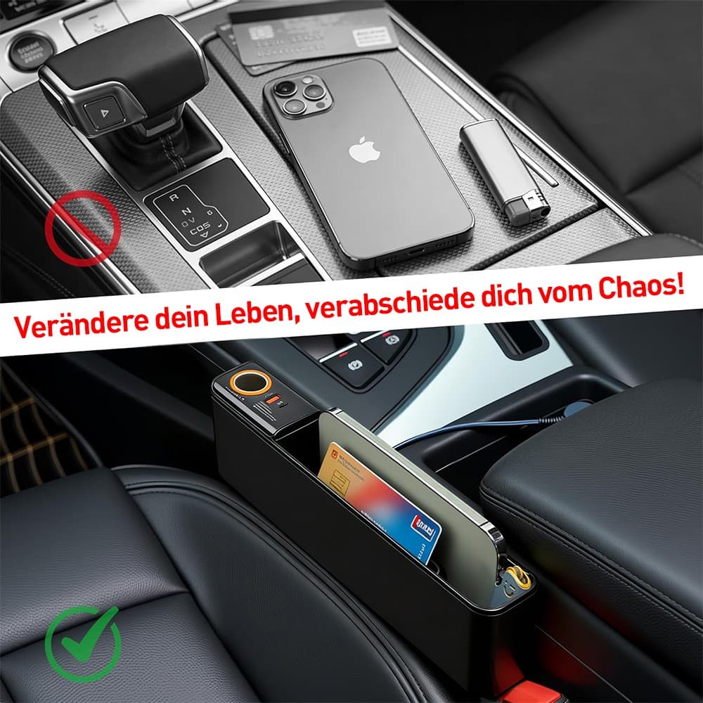 Car Seat Gap Storage Organizer