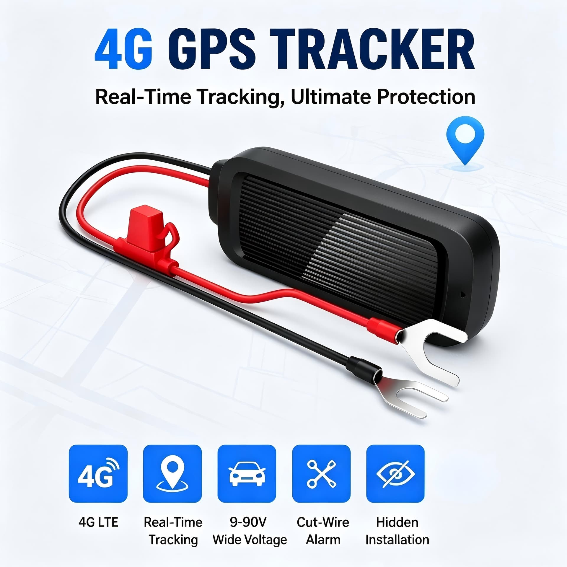 4G Real-Time GPS Vehicle Tracker