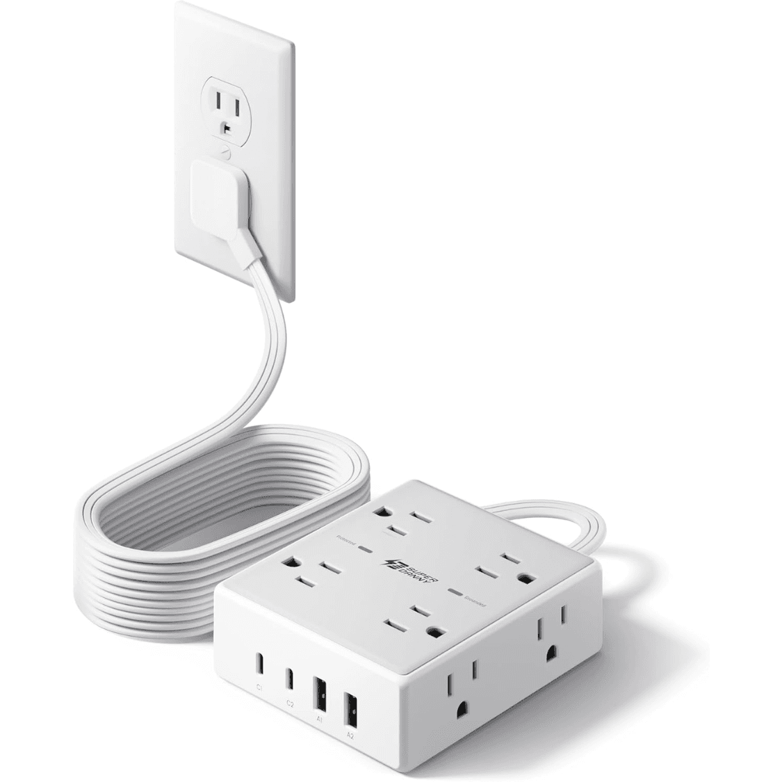10ft Extension Cord With USB