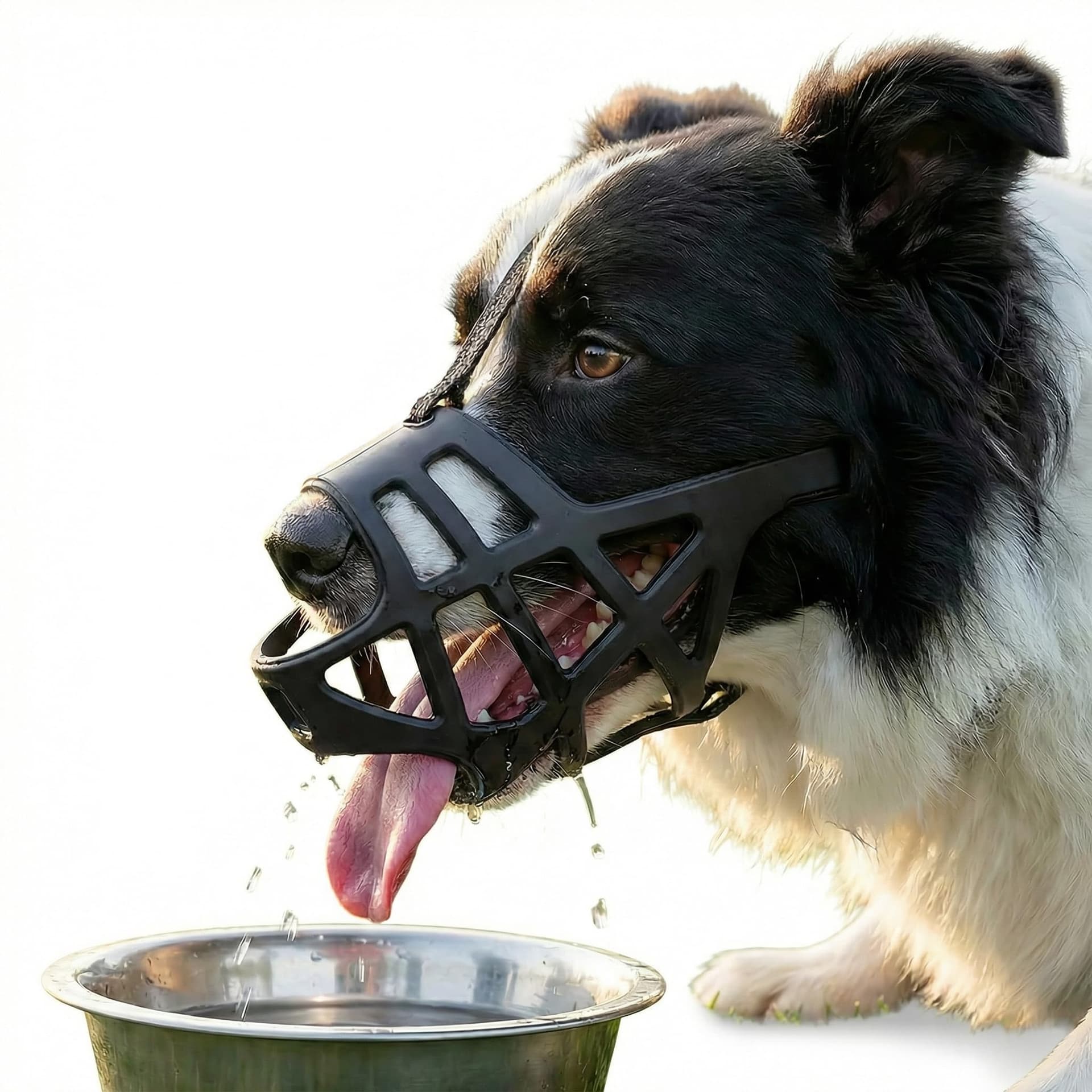 Breathable Basket Dog Muzzle Large