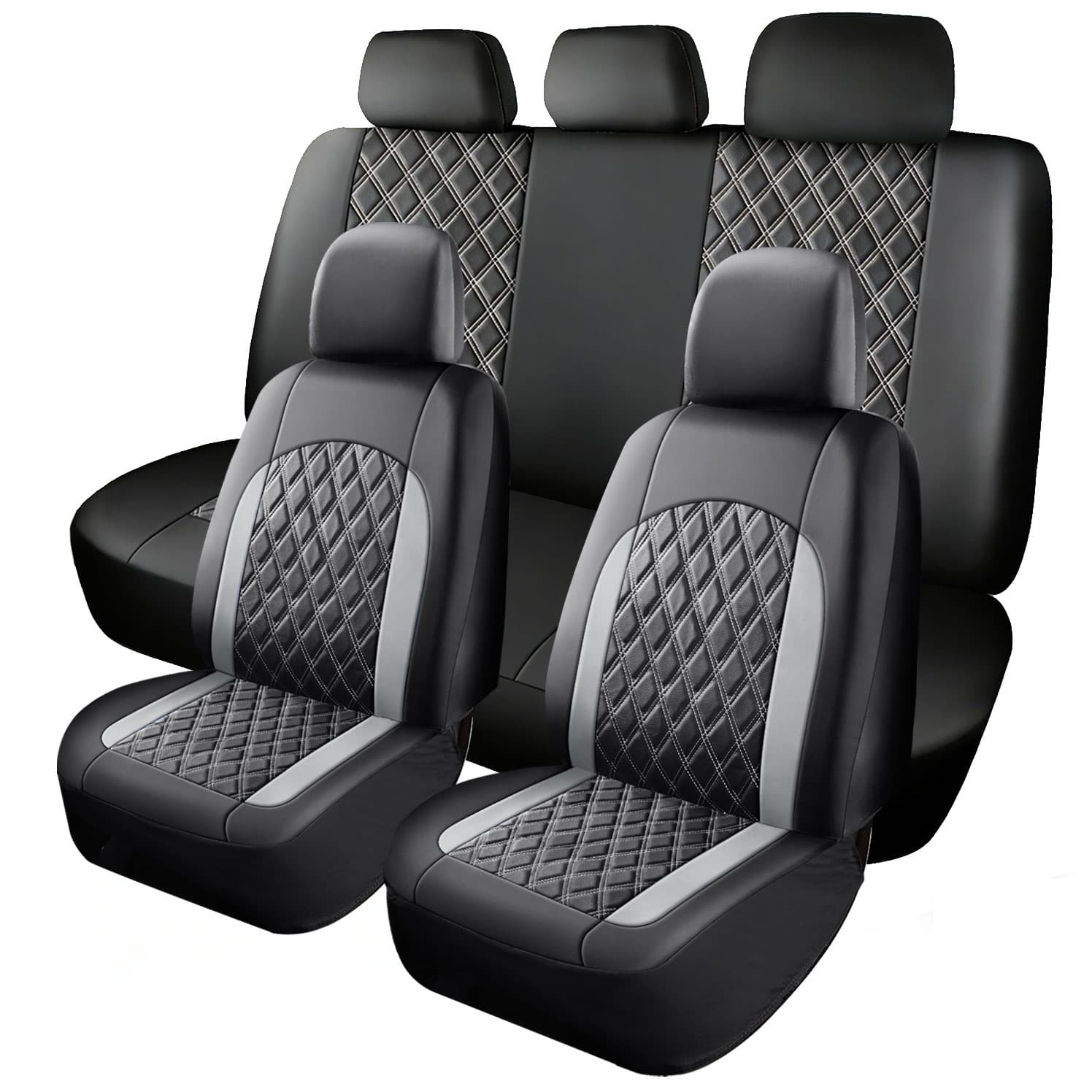 Diamond Pattern Quilted Seat Cover