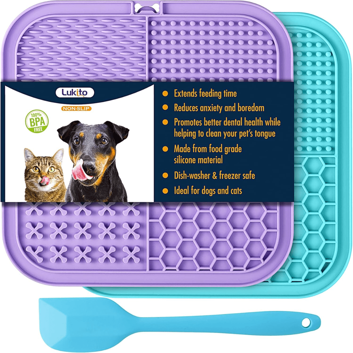 Lick Mat Dual Pack Set
