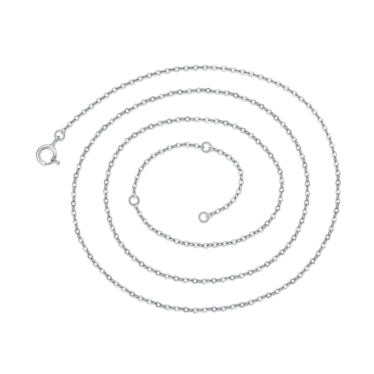 Platinum Plated Pendant Chain