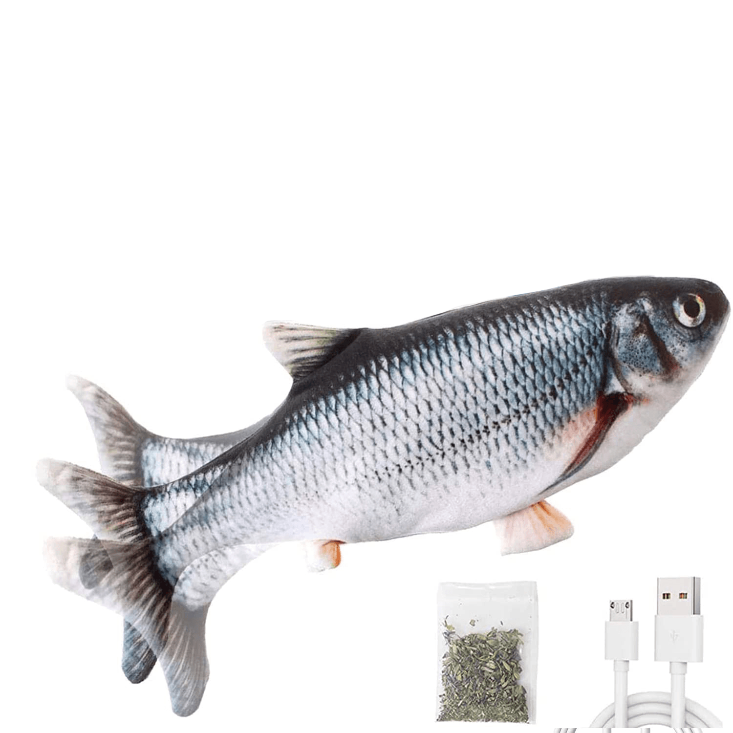 Flopping Fish Catnip Kicker Toy