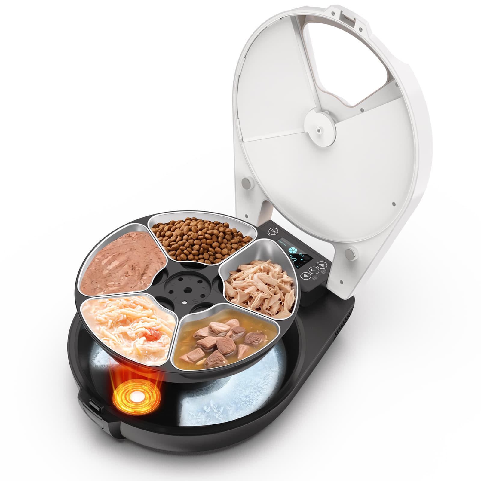Smart Refrigerated Cat Feeder