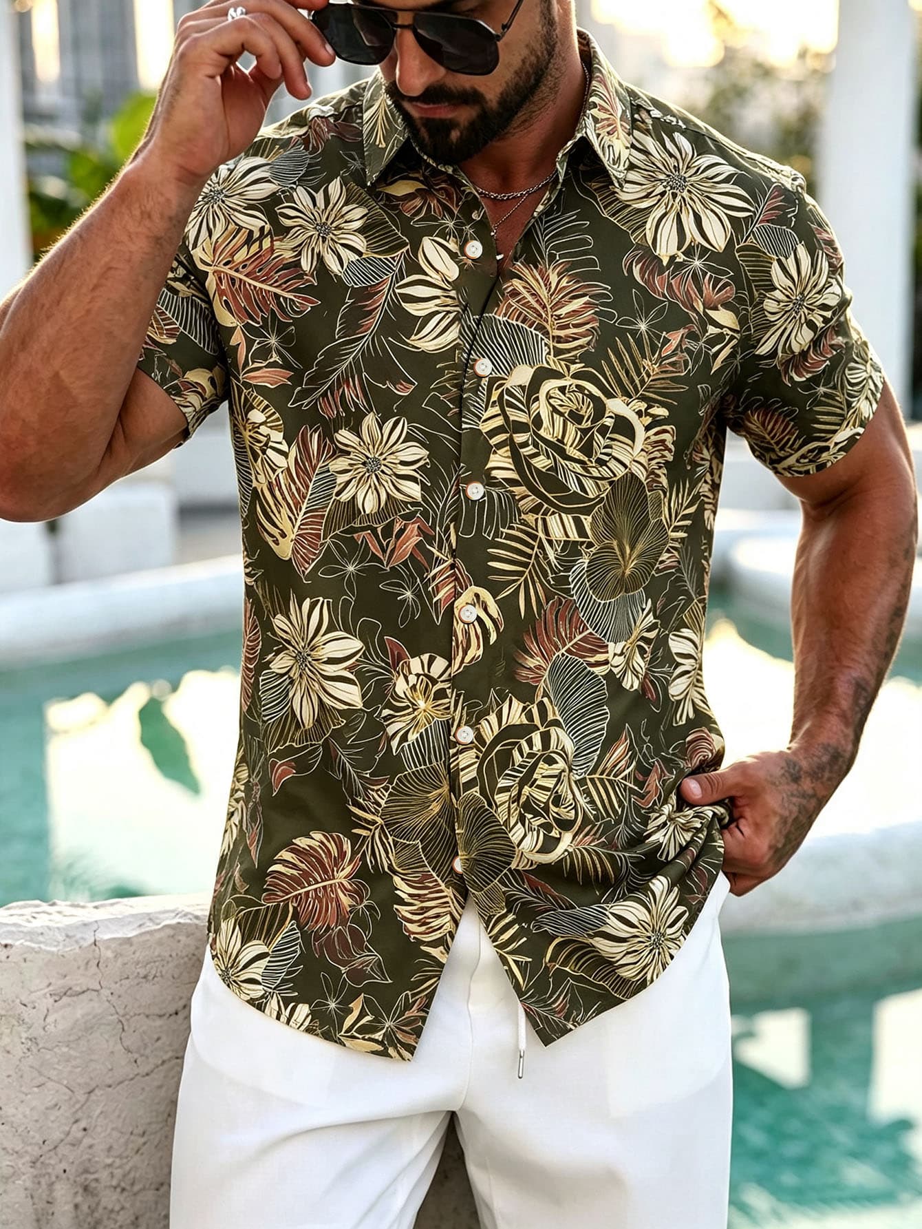 Colorful Hawaiian Shirt