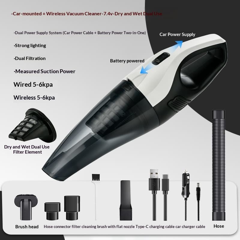 Cordless Handheld Wet & Dry Vacuum