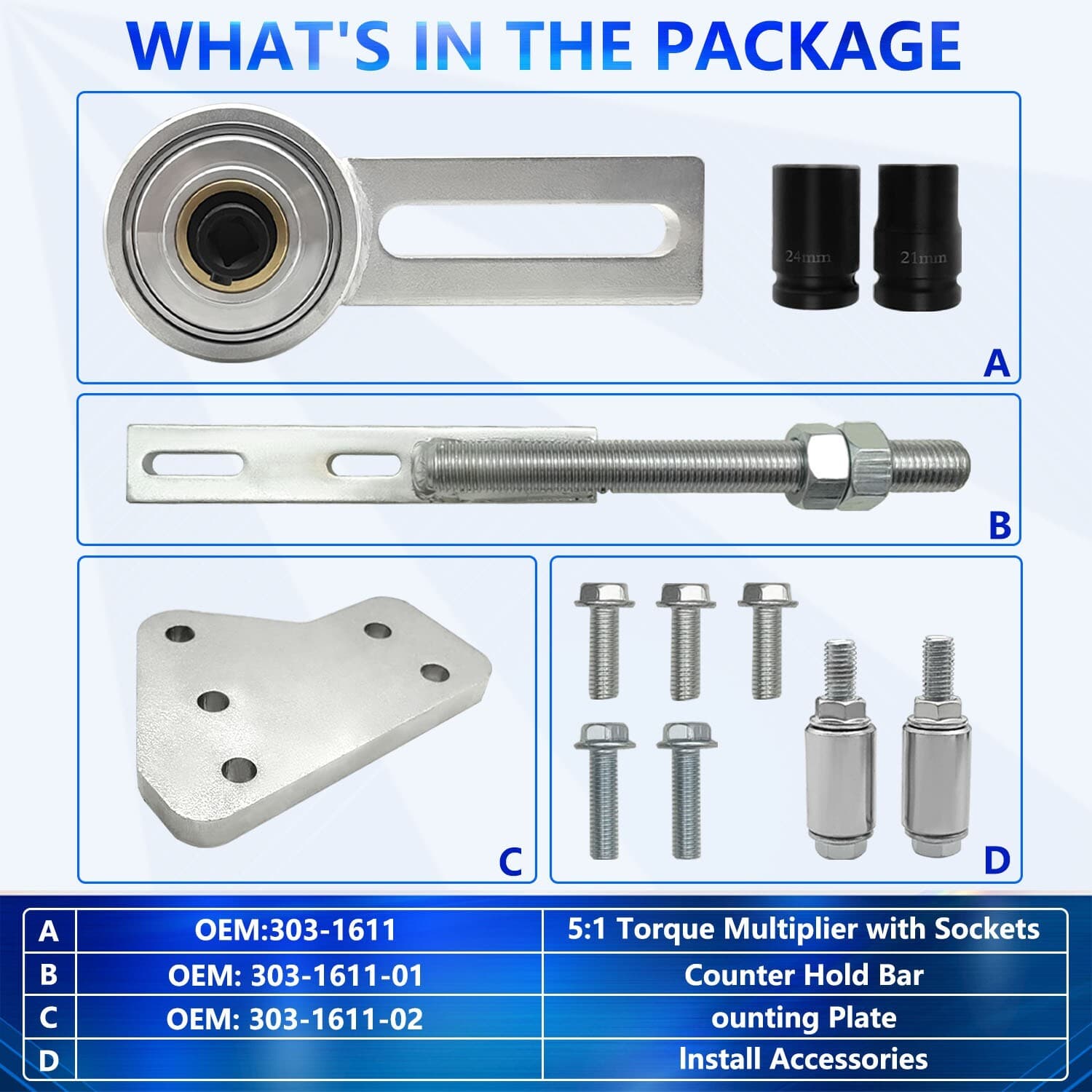 Crankshaft Torque Multiplier Tool