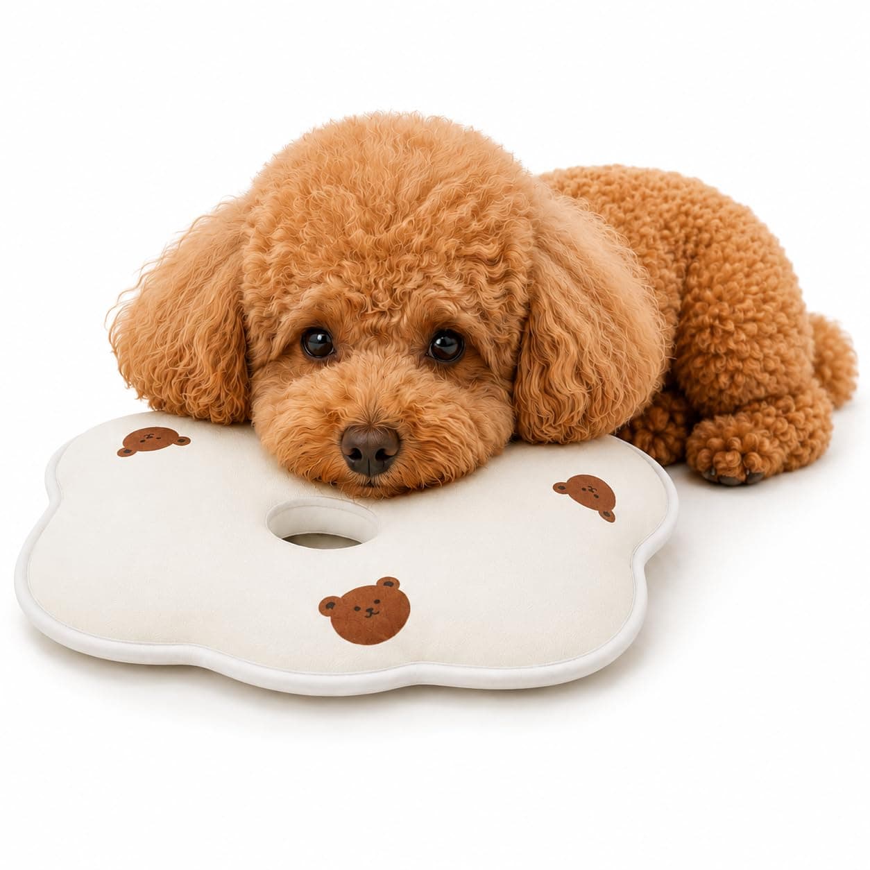 Memory Foam Pet Pillow Bear