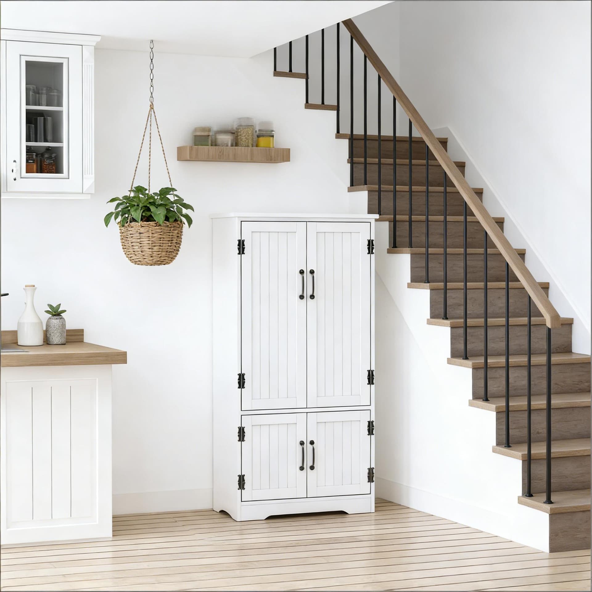Farmhouse Pantry Cabinet