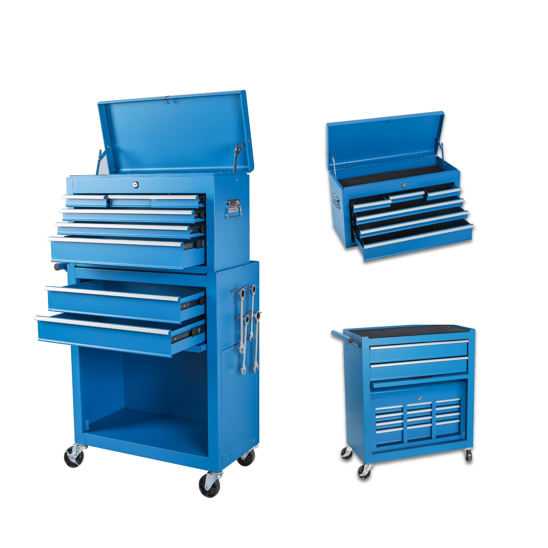 8-Drawer Rolling Tool Storage Cabinet