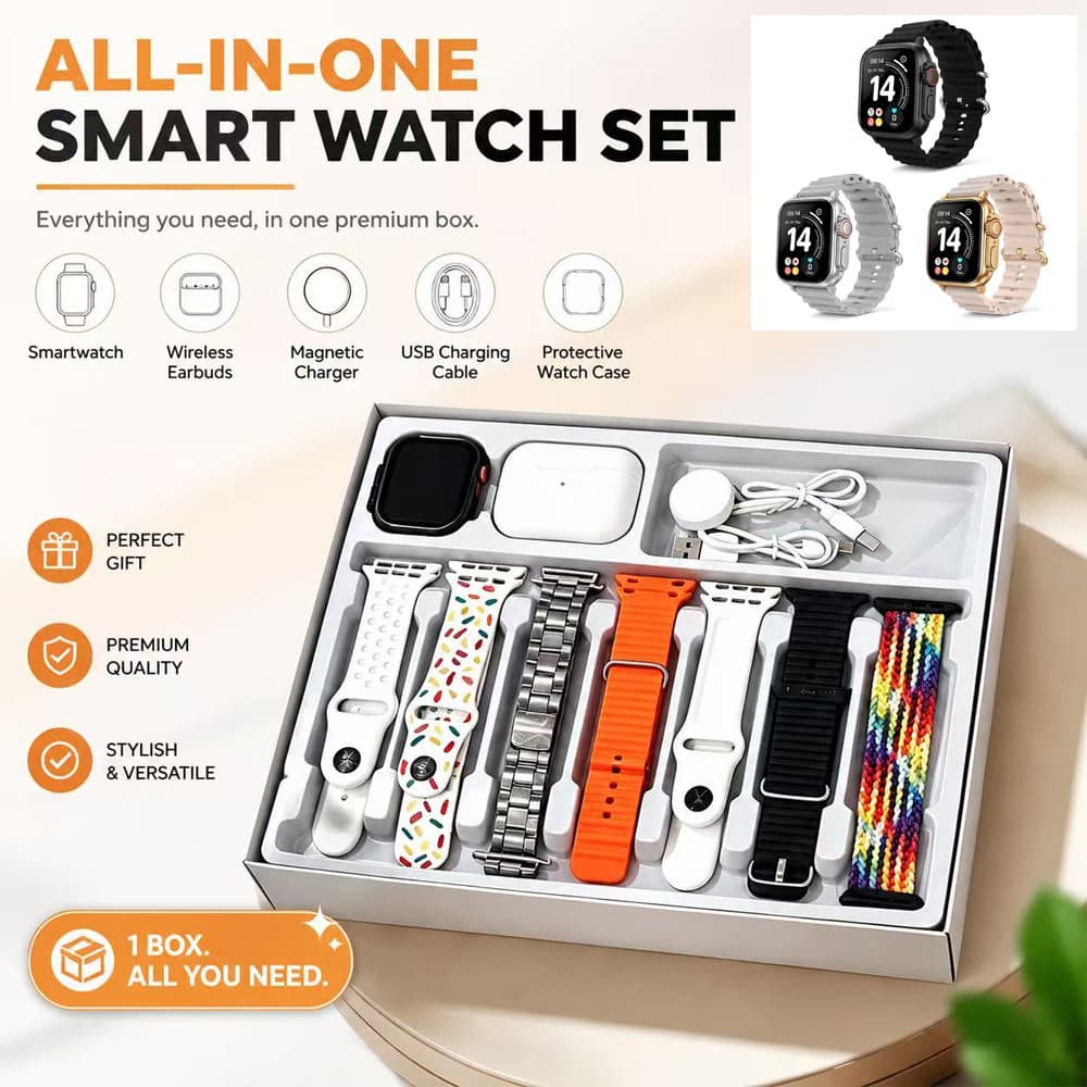 All-In-One Smartwatch Gift Set