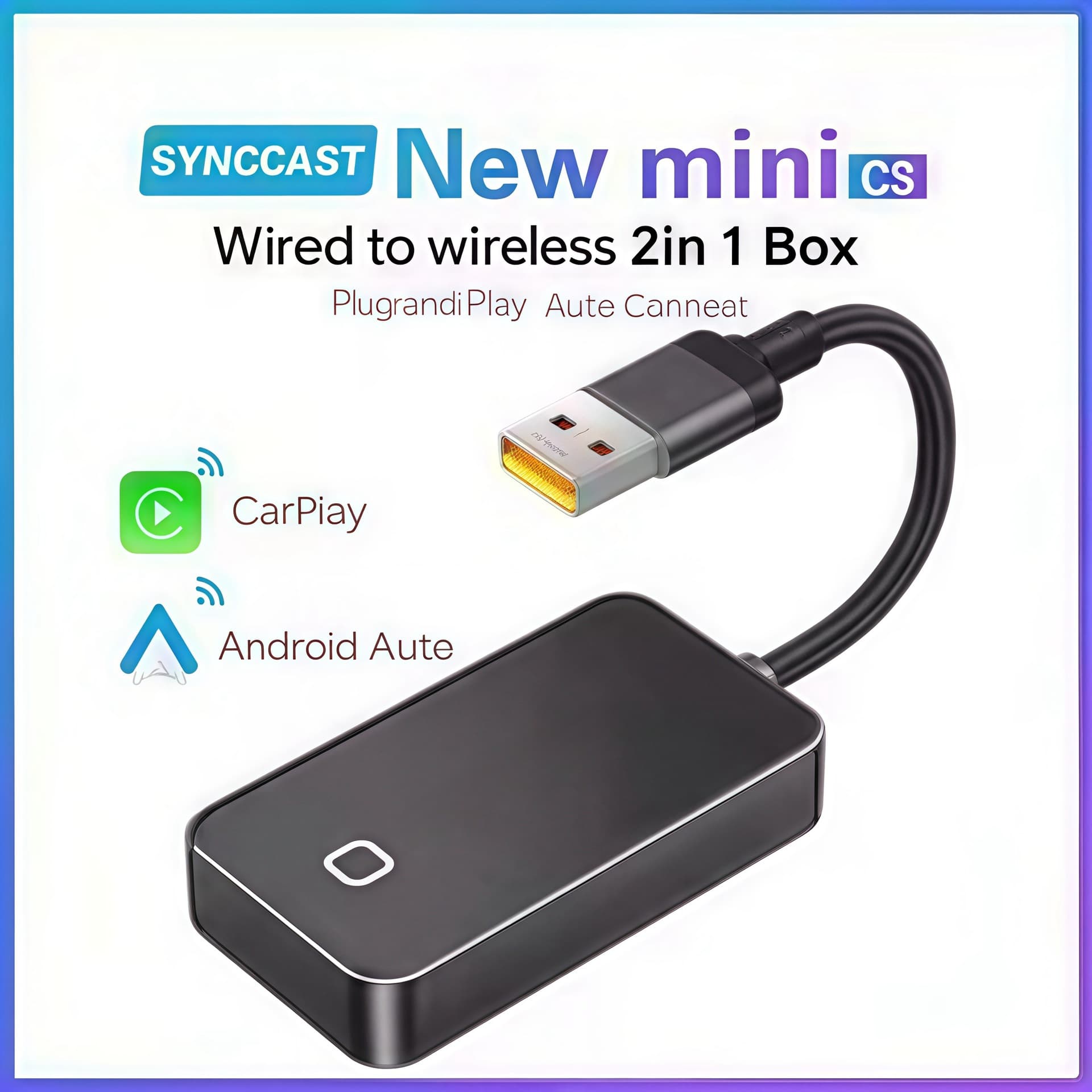 Wireless CarPlay Adapter Box