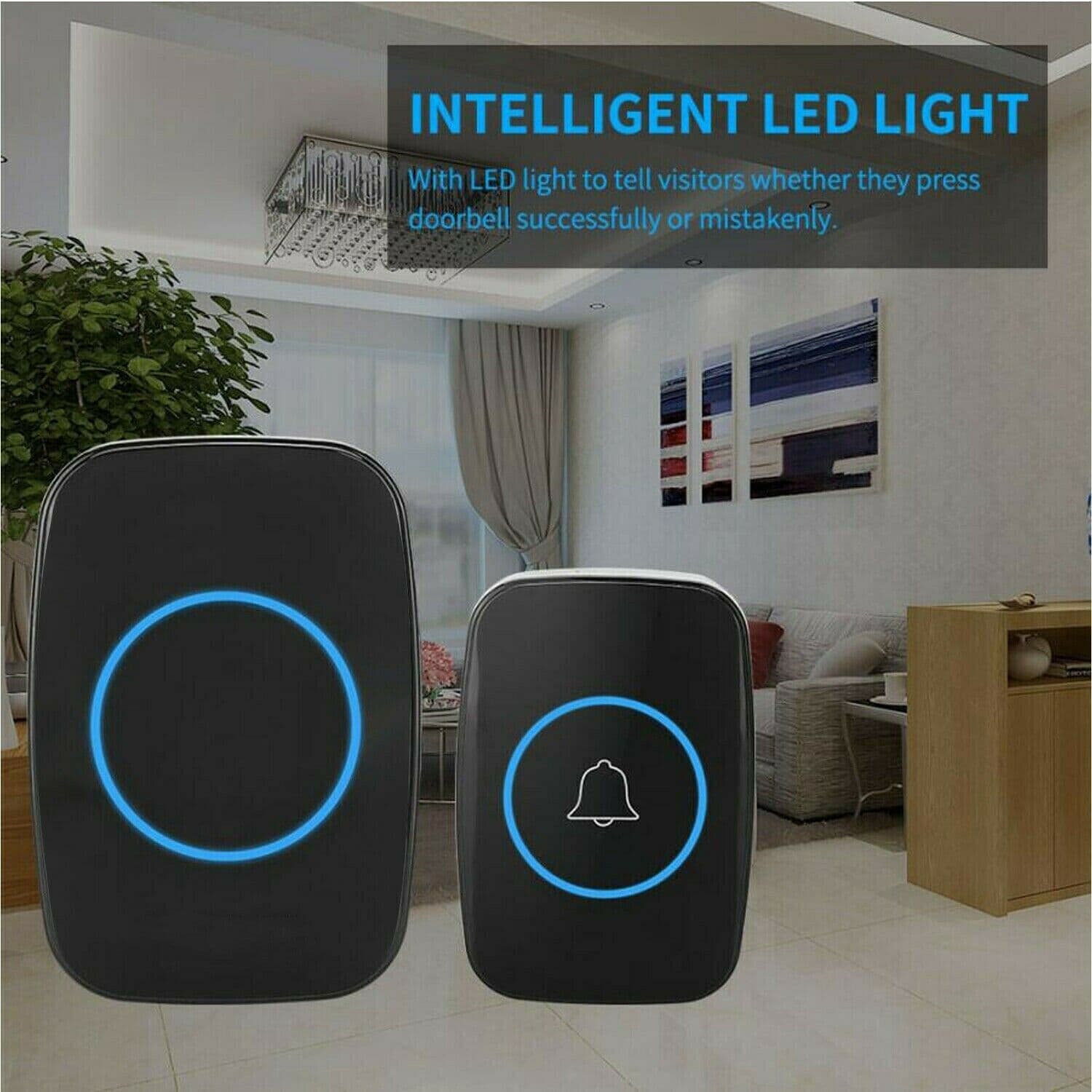 Waterproof Cordless Wireless Doorbell